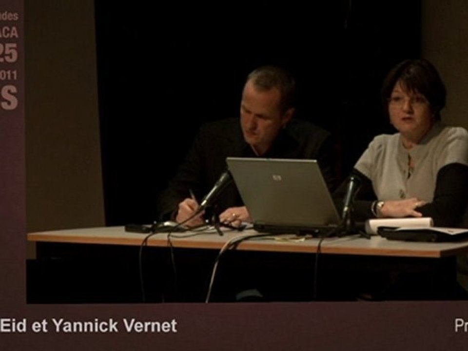 Introduction des journée d'études de l'AGCCPF PACA "Jeu Vidéo, Création Transmédia : Nouvelles Formes de Médiation Culturelle" par Jakline Eid et Yannick Vernet