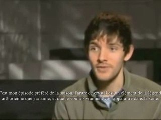 Colin morgan about Season 3 - The Crystal Cave vost
