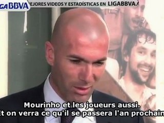 Zidane évoque l'avenir de Mourinho