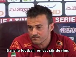 Luis Enrique : "Vous devrez me supporter 5 ans !"