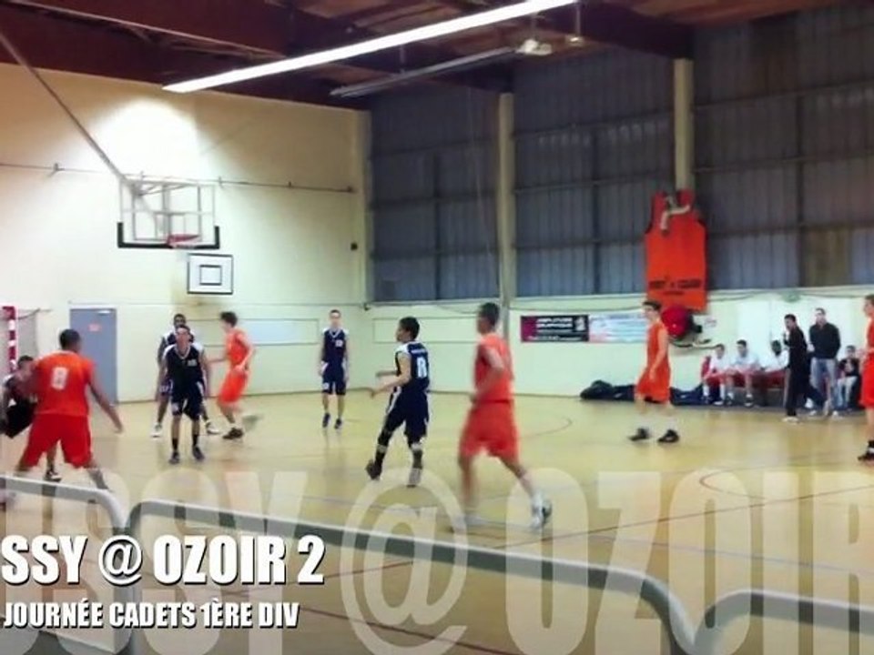 6ÈME JOURNÉE CADETS 1ÈRE DIV : BUSSY @ OZOIR(2)