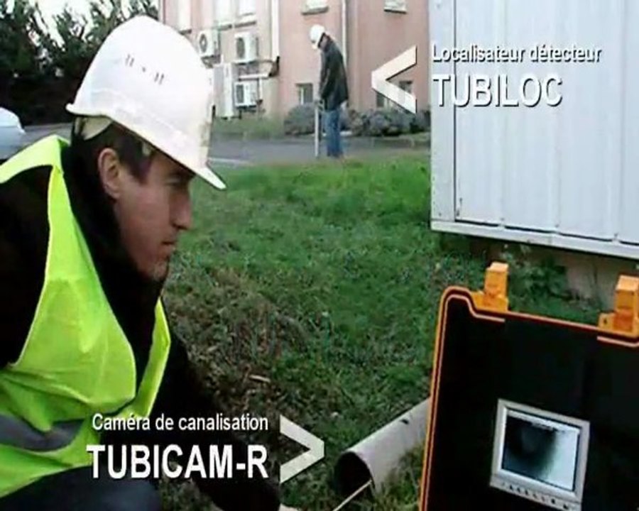 inspection de canalisations avec camera.