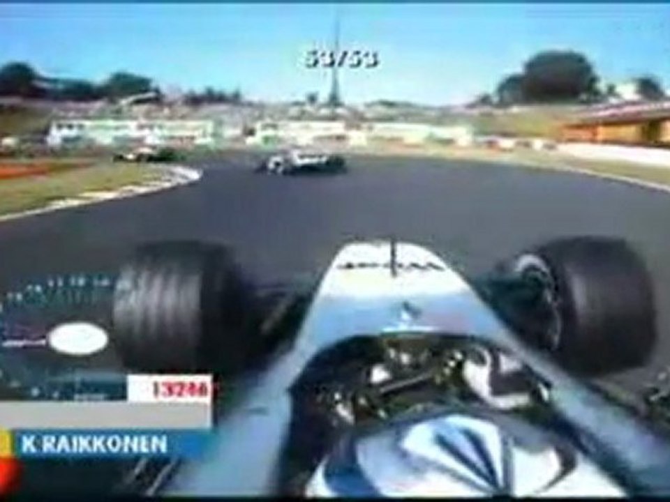 Suzuka 2002 Kimi Räikkönen GP Start onboard