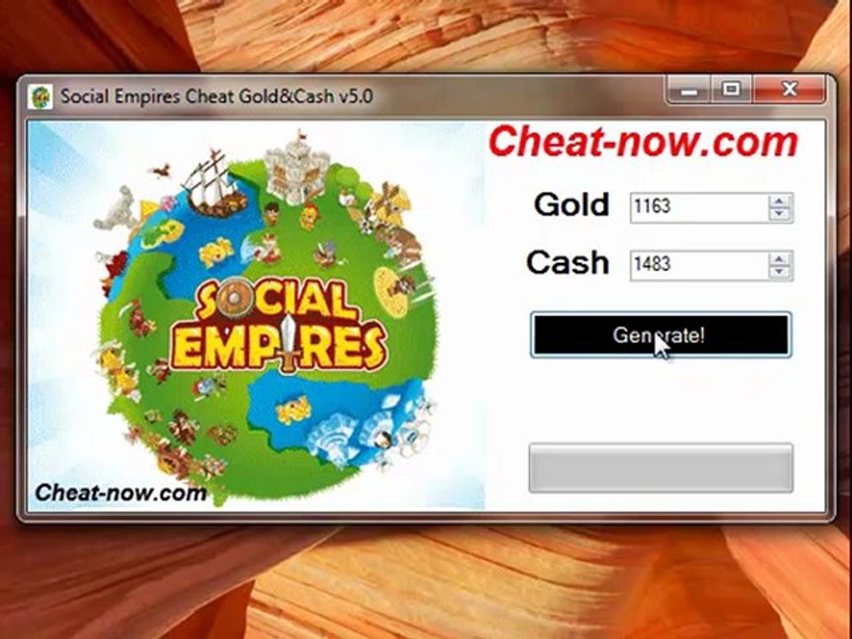 Social Empires Cheat Gold & Cash v5.0