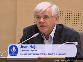 Intervention Jean Haja refus motion d'urgence UMP stade Bollaert 24-02-12