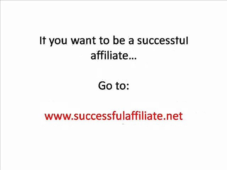 Successful Affiliate