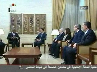 Kofi Annan in talks with Syrian president