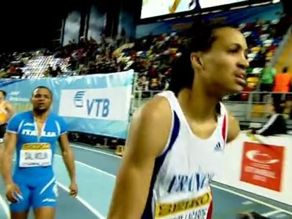 60м/б 1 забег Мужчины - Чемпионат Мира в помещении Стамбул 2012