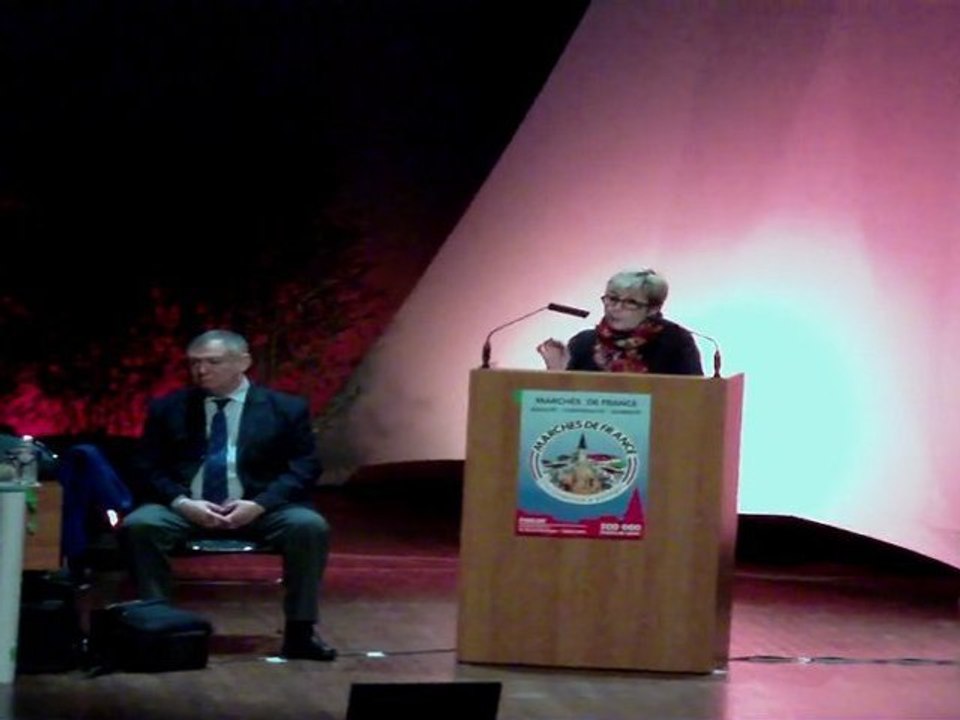 Mme. Monique Rubin sur le statut du conjoint collaborateur Congrés de F.N.S.C.M.F.