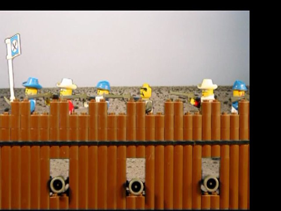 stop-motion lego western de tiénou