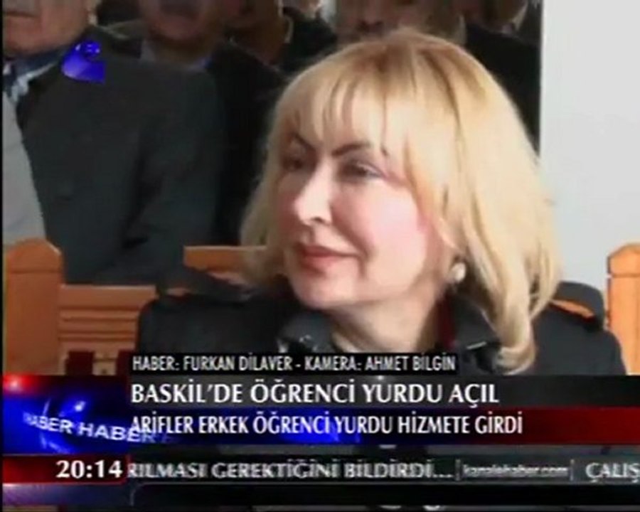 Baskil Arifler Erkek Öğrenci Yurdu Açılışı - Kanal E