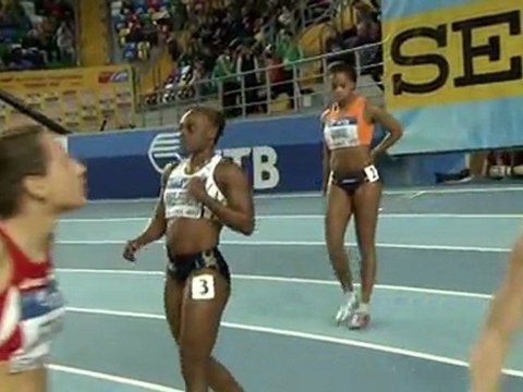 60м 6 забег Женщины - Чемпионат Мира в помещении Стамбул 2012