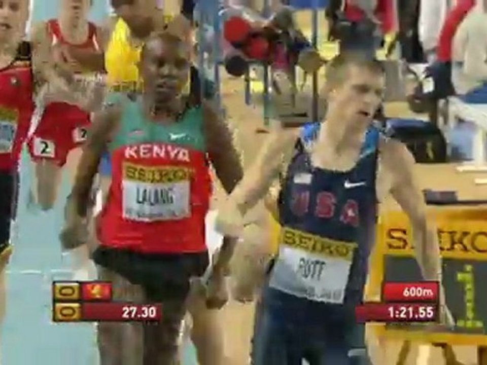 800м 2 Полуфинал Мужчины - Чемпионат Мира в помещении Стамбул 2012