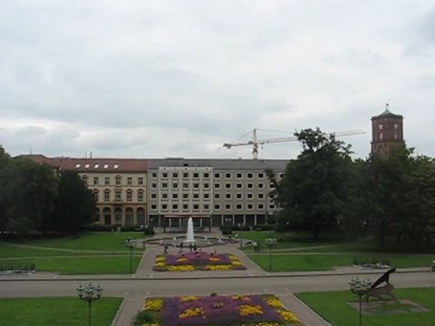Karlsruhe, Allemagne : jardin Musée Histoire Naturelle