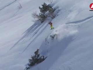 Liz Kristoferitsch - 1st Snowboard Fieberbrunn 2012