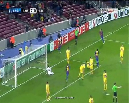 FC Barcelona - BATE Borysów 4:0 6//12//2011 - Liga Mistrzów: faza grupowa (6. kolejka)