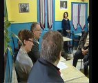 conférence de presse des candidats du front de gauche (6ème circonscription du Val d'Oise)