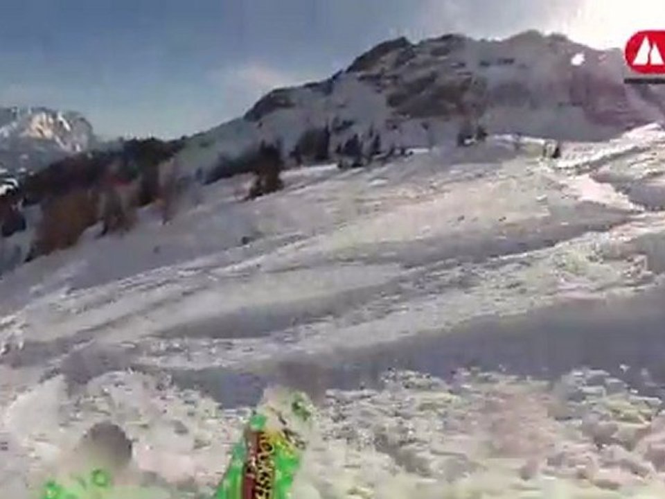 POV Eva Walkner - 1st Ski Swatch FWT Fieberbrunn