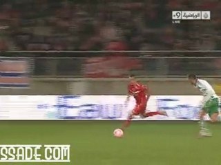 تمريرة فؤاد قادير الحاسمة ضد سان إيتيان