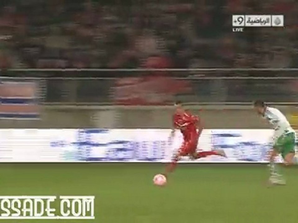 تمريرة فؤاد قادير الحاسمة ضد سان إيتيان