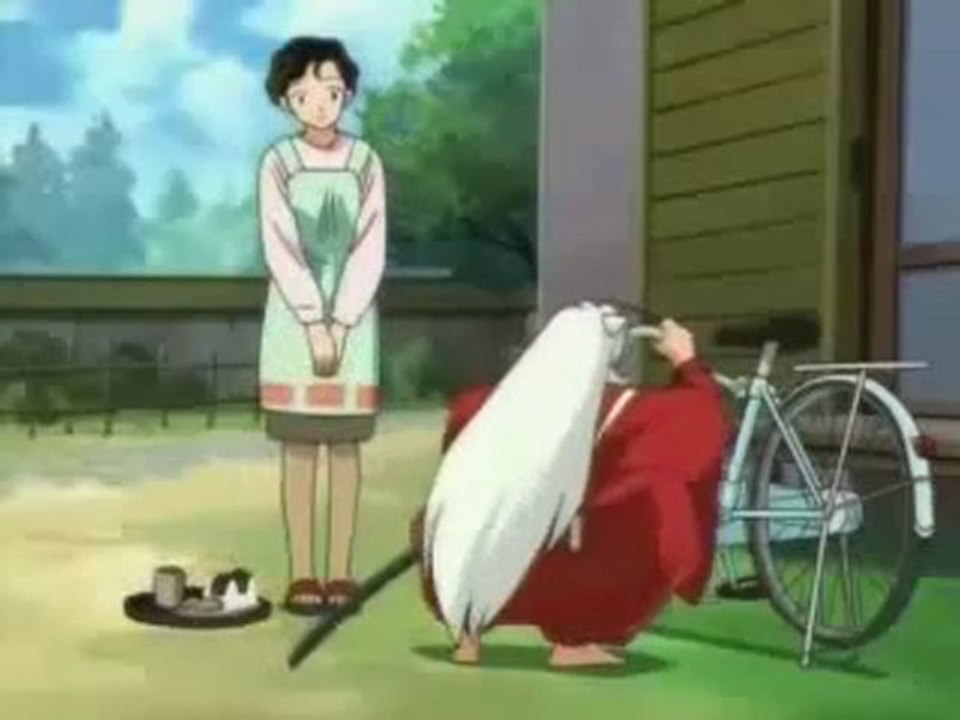 inuyasha - kagome's bike