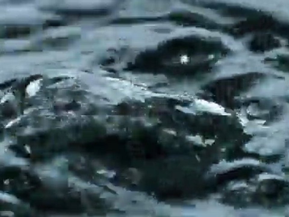 Air bubbles in water footage_008043