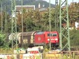 Alter Güterbahnhof Oberlahnstein, WLB Taurus, Railion BR185, ERS BR189, 2x BR428