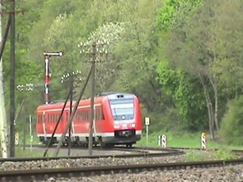 Nassau a.d. Lahn, Robel GKW, Dispolok ER20, BR612, Vectus Coradia Lint 41