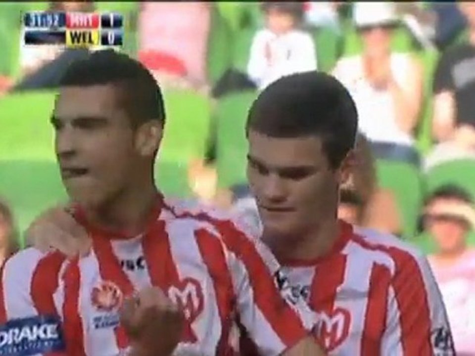 A-league: wellington mit dem späten ausgleich