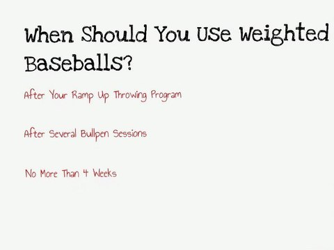 Throwing with Weighted Baseballs to Increase Pitching ...