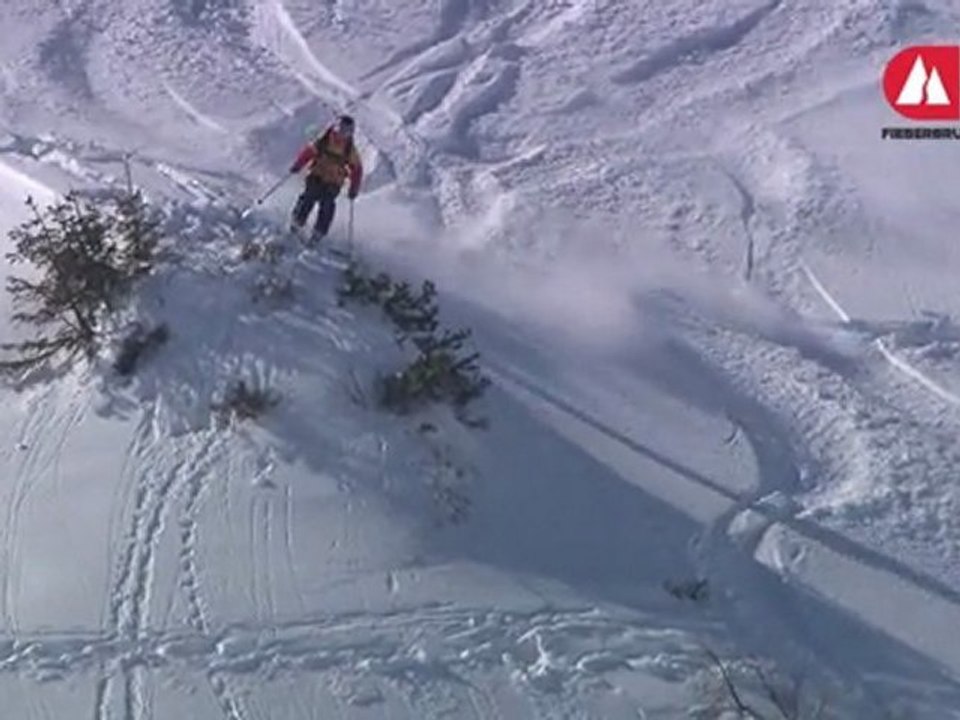 Kevin Guri - 2nd place ski Swatch FWT Fieberbrunn 2012