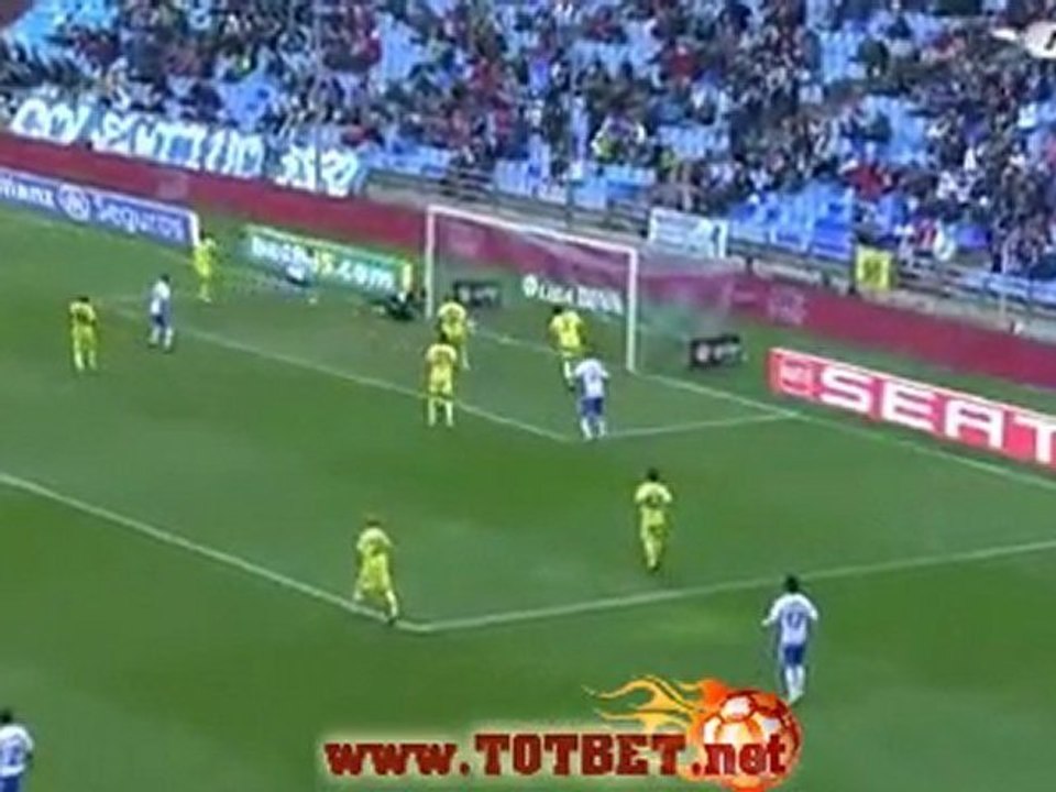 Сарагоса - Вильярреал (2-1) 04.03.2012