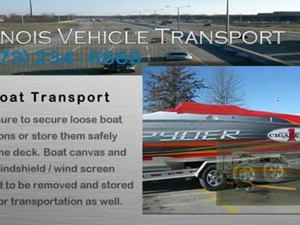 Boat Transport CanAm Transportation Inc., 4740 N Cumberland Ave., Chicago IL, 60656, (773) 234-6669