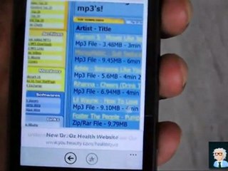 Free Music Manager for Windows phone