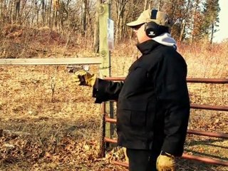 Rapid Fire shooting of the FP-45 Liberator Pistol