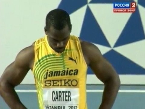60м 2 Полуфинал Мужчины - Чемпионат Мира в помещении Стамбул 2012