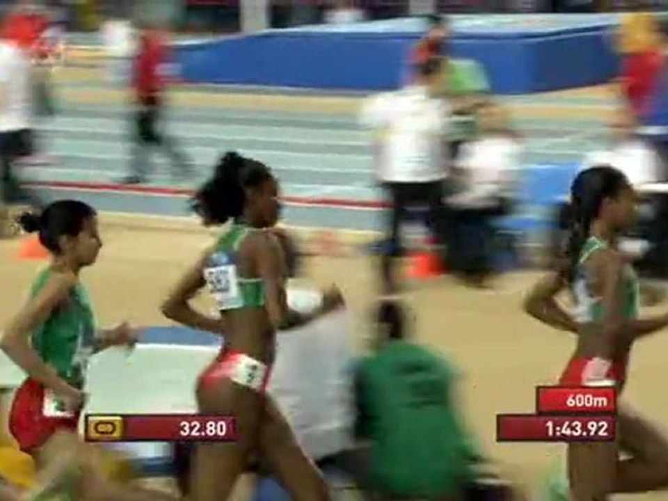 1500м Финал Женщины - Чемпионат Мира в помещени...
