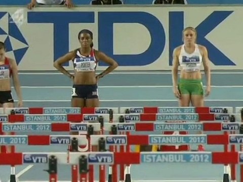 60м/б Финал Женщины - Чемпионат Мира в помещении Стамбул 2012