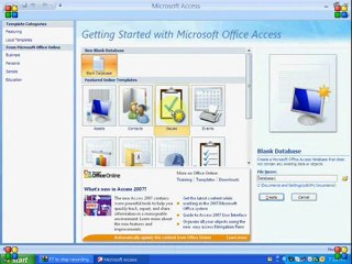 MS Access 2007 Part1 - Urdu Tutorial