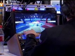 Les coulisses du meeting UMP à Villepinte