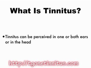 What Is Tinnitus - Ellen Currie On What is Tinnitus