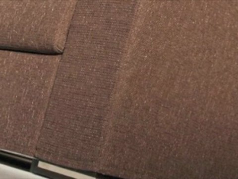 Giwa divano letto sfoderabile struttura in legno di abete modello Nico