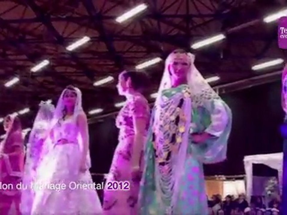 Salon du mariage oriental de Lyon, défilés 1ère édition