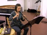 Ausser Atem, interprète Marion Fermé: flûte à bec, recorder, Blockflöte