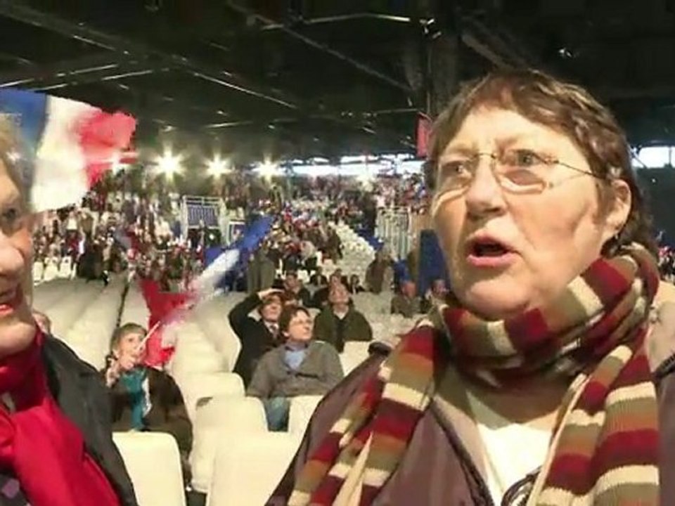 Villepinte : des militants UMP gonflés à bloc pour  soutenir Sarkozy