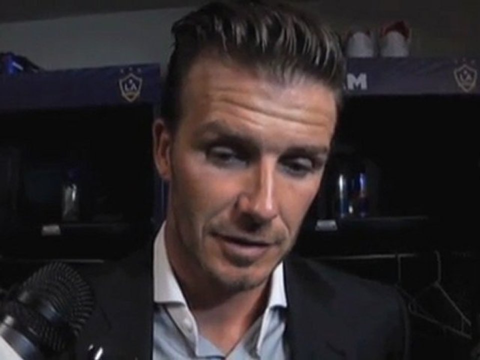 Beckham: 'Tragen Niederlage als Mannschaft'