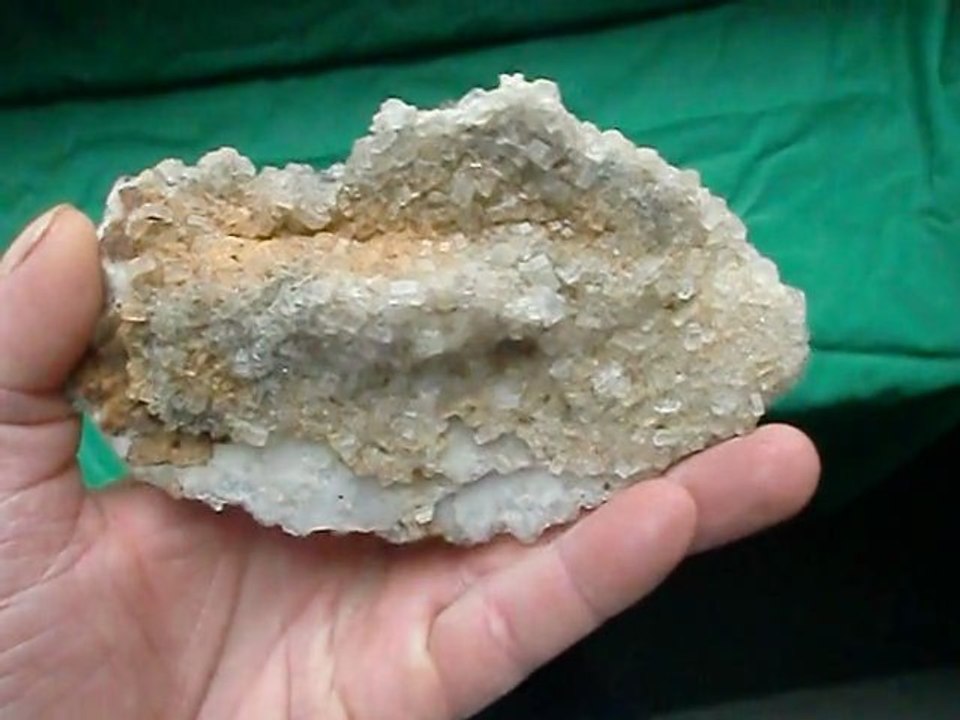 Quarz mit Calcit von Bösenbrunn