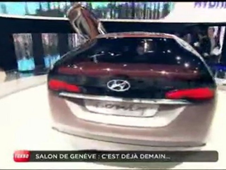 Hyundai i-onicq au salon de Geneve 2012