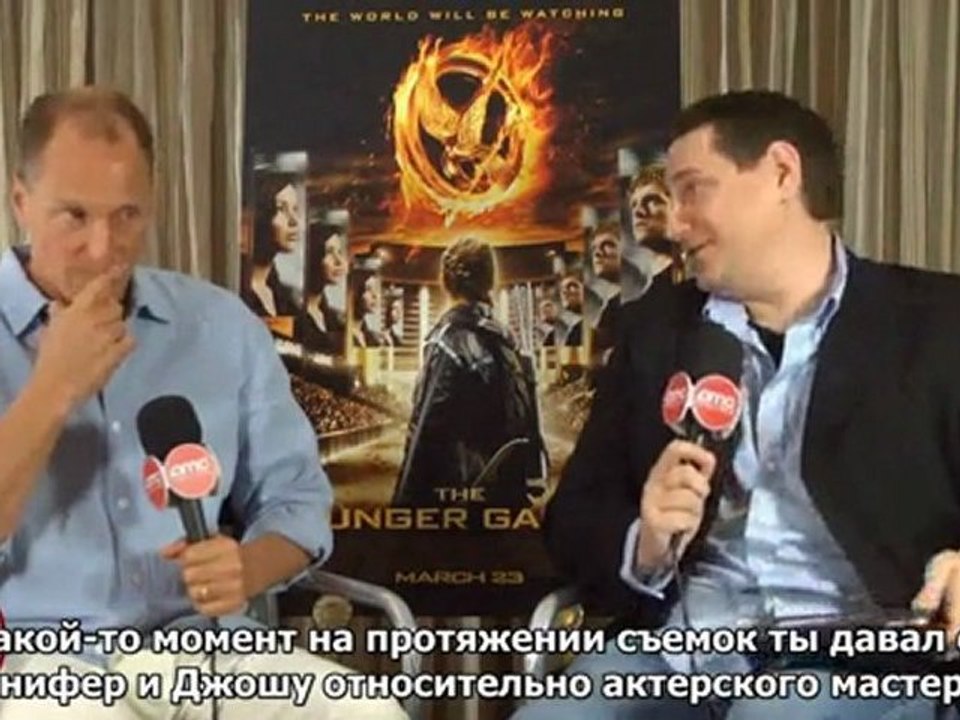 AMC  Интервью с Вуди Харрельсоном (русские субтитры)