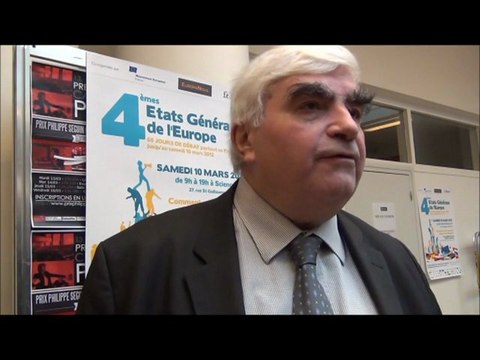 EGE - Alain Barrau, Directeur du Bureau d'information pour la France du Parlement européen